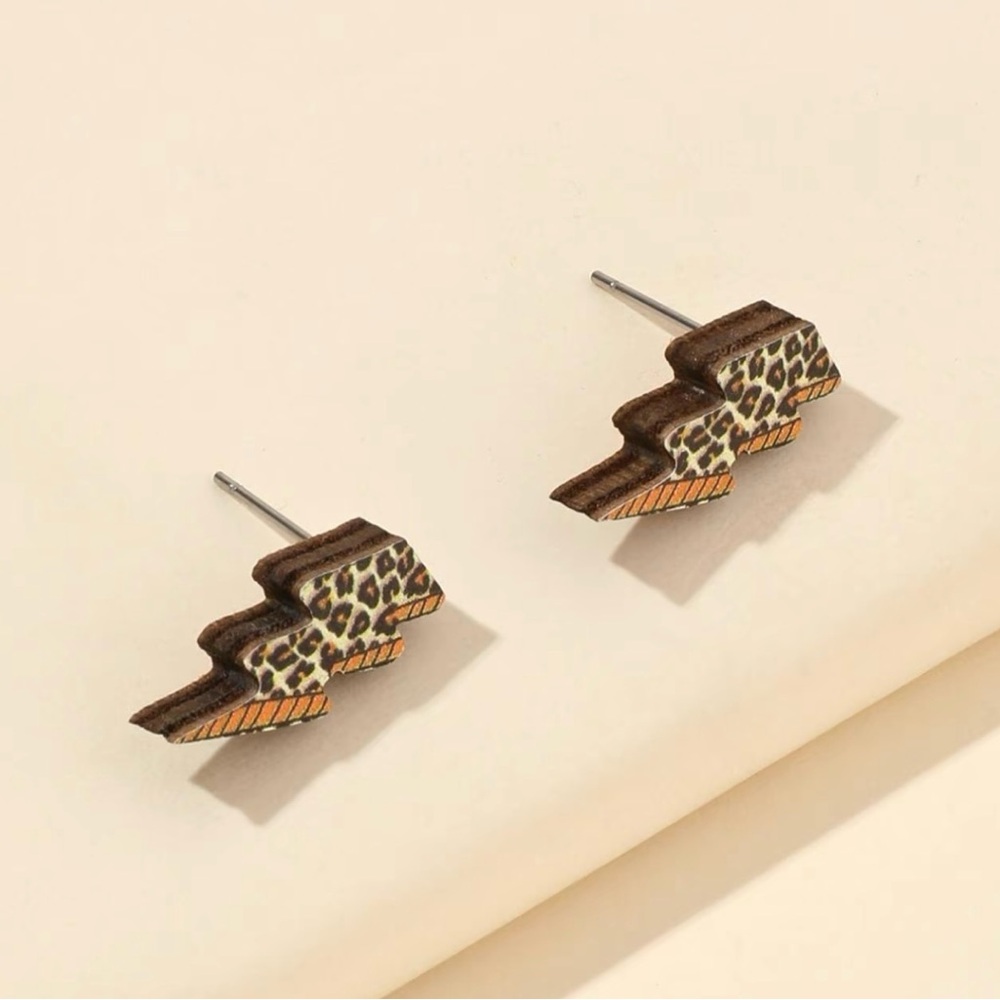 Leopard ⚡️ earrings